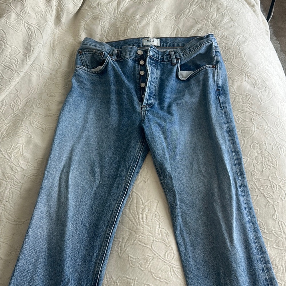 AGOLDE RIPLEY high rise jeans size 30